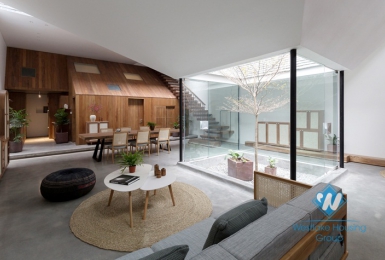 Artisan villa with unique design for rent on To Ngoc Van, Tay Ho